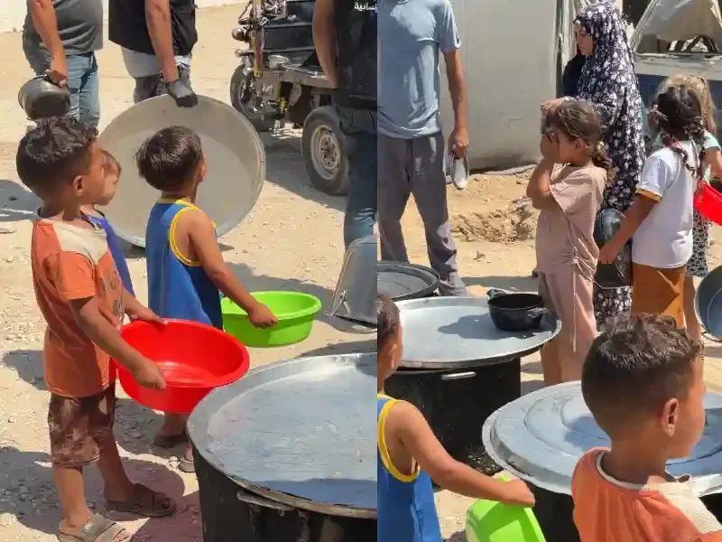 Gazze’nin Kalbinden Dayanışma: En Zorlu Bölgelerdeki Ailelere Sıcak Müceddere Dağıtımı