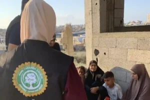 Osmanoğlu Yardımlaşma Derneği’nden Gazze’de Erzak Dağıtımı