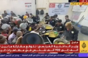 Al Jazeera, Gazze’de Osmanoğlu Yardımlaşma Derneği’nin Açtığı Hamidiye Aşevi’nden Canlı Yayın Yaptı