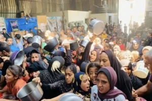 Osmanoğlu Yardımlaşma Derneği Gazze’deki Hamidiye Aşevi ile Yardımlarına Devam Ediyor
