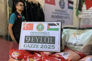 Gazze’de Binlerce Kişi İçin Umut Sofrası: Hamidiye Aşevi’nden 3.000 Kişiye Sıcak Yemek
