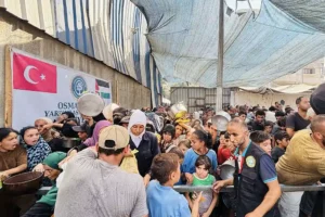 Osmanoğlu Yardımlaşma Derneği 5 Ekim 2025’te Gazze Hamidiye Aşevinde Sıcak Yemek Dağıtımına Devam Ediyor