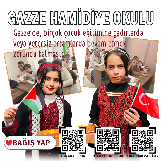 Gazze’de Bir Sınıf, Bir Umut Olun!