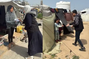 Osmanoğlu Yardımlaşma Derneği Gazze’de İhtiyaç Sahibi Ailelere Fitre, Zekât ve Fidye Emanetlerini Ulaştırdı